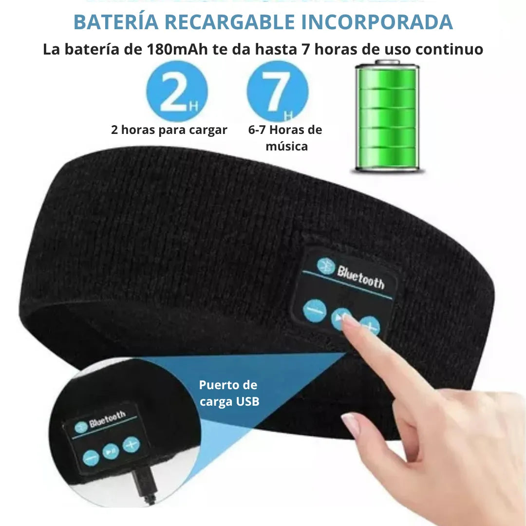 Banda con audífonos bluetooth Ozy - UNISEX Escucha música y recibe llamadas con total comodidad