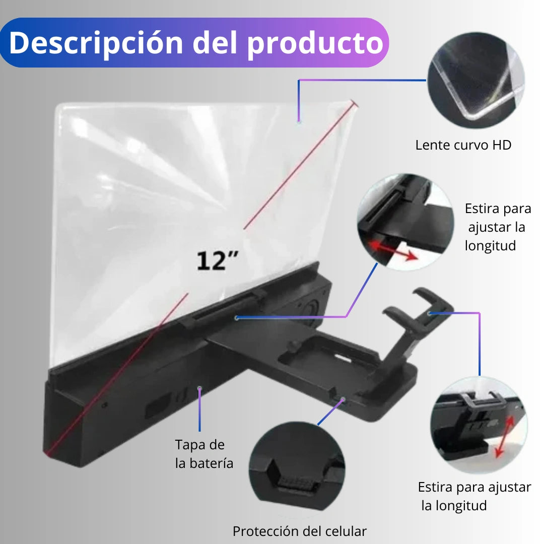 EasyView - Amplificador de pantalla y parlante bluetooth
