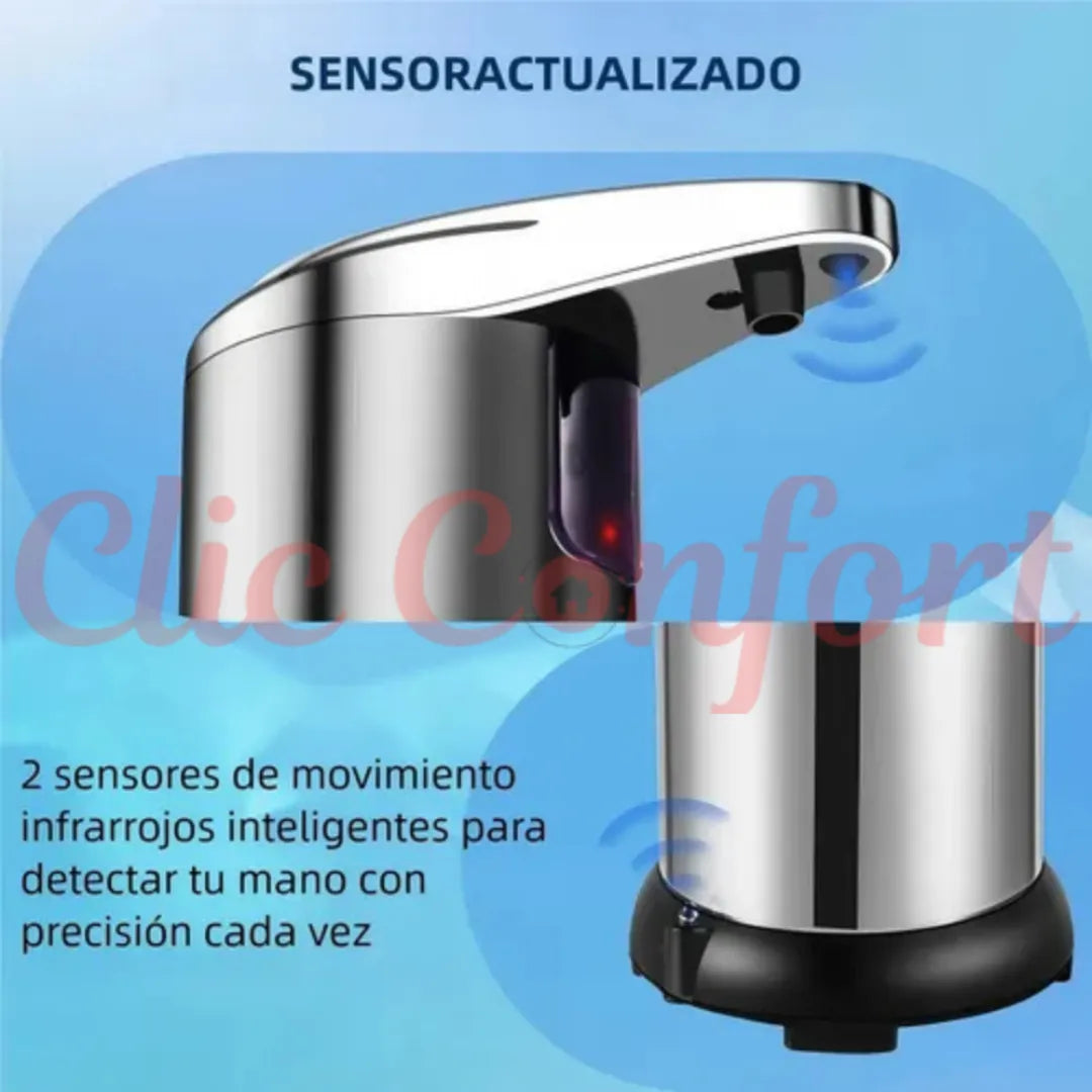 CleanTouch: Dispensador con Sensor Automático de Jabón