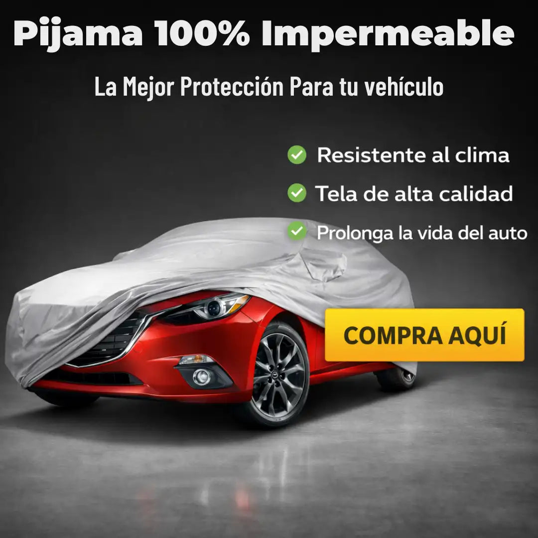 CubreMax: Pijama Premium Impermeable de Alta Resistencia - Protege tu vehículo contra sol, lluvia y polvo.