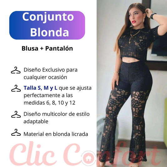 Conjunto Blonda - Elegancia y confort!!