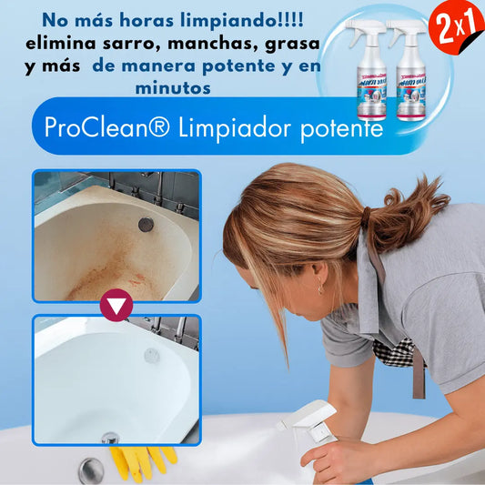 OFERTA X2 ProClean® - Adiós al sarro y gérmenes en minutos - Spray Limpiador potente
