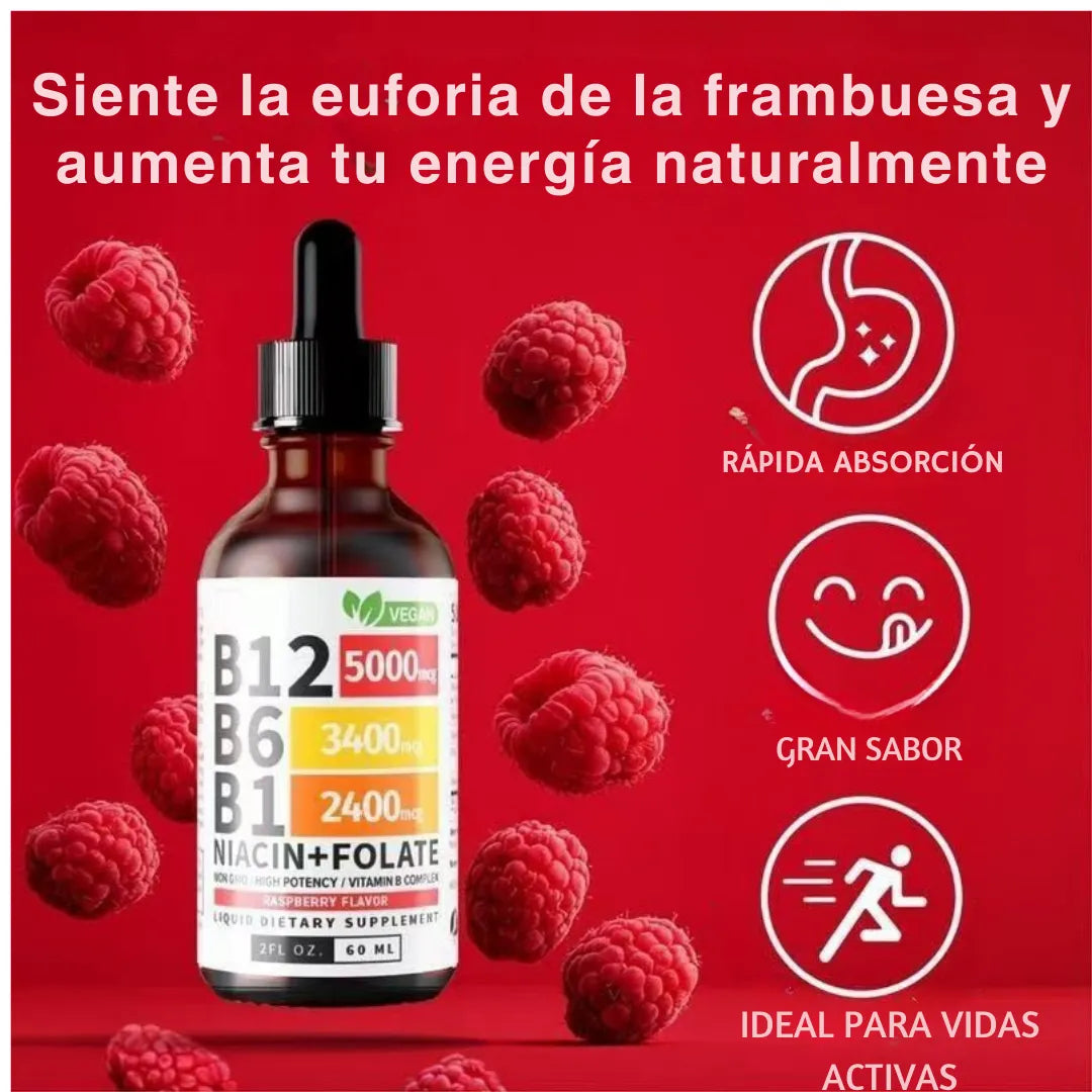 Complejo de Vitamina B 5 en 1 - Más Energía, Mejor Enfoque, Mejor Día 🎁DCTO POR HOY