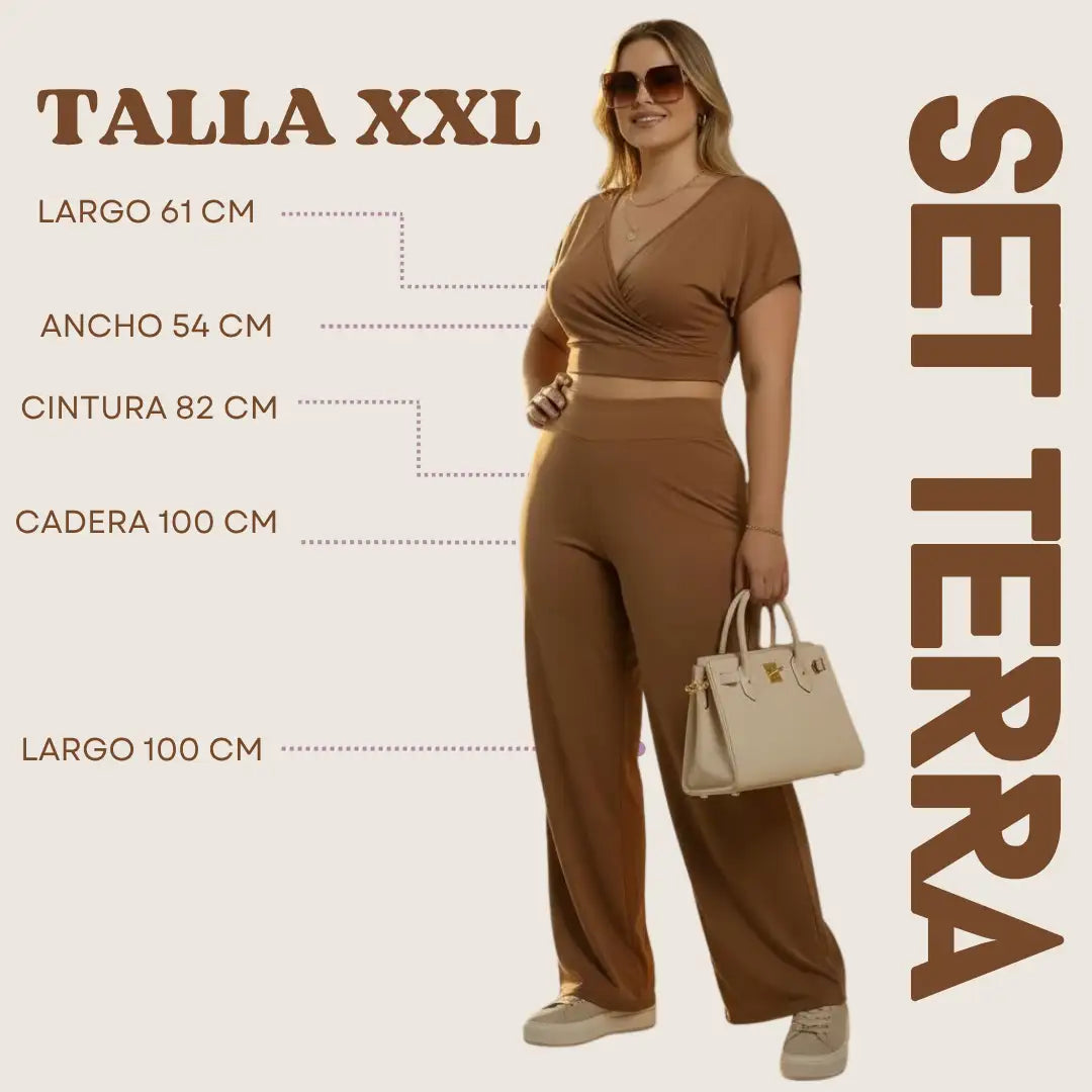 SET TERRA - El outfit completo para verte elegante sin complicarte.