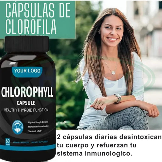 Cápsulas de clorofila - Limpia las toxinas y fortalece el sistema inmunológico 🎁 OFERTA POR HOY
