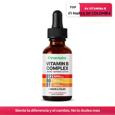 Fórmula completa 5-EN-1 de vitaminas B