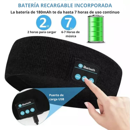 Banda con audífonos bluetooth Ozy - UNISEX Escucha música y recibe llamadas con total comodidad