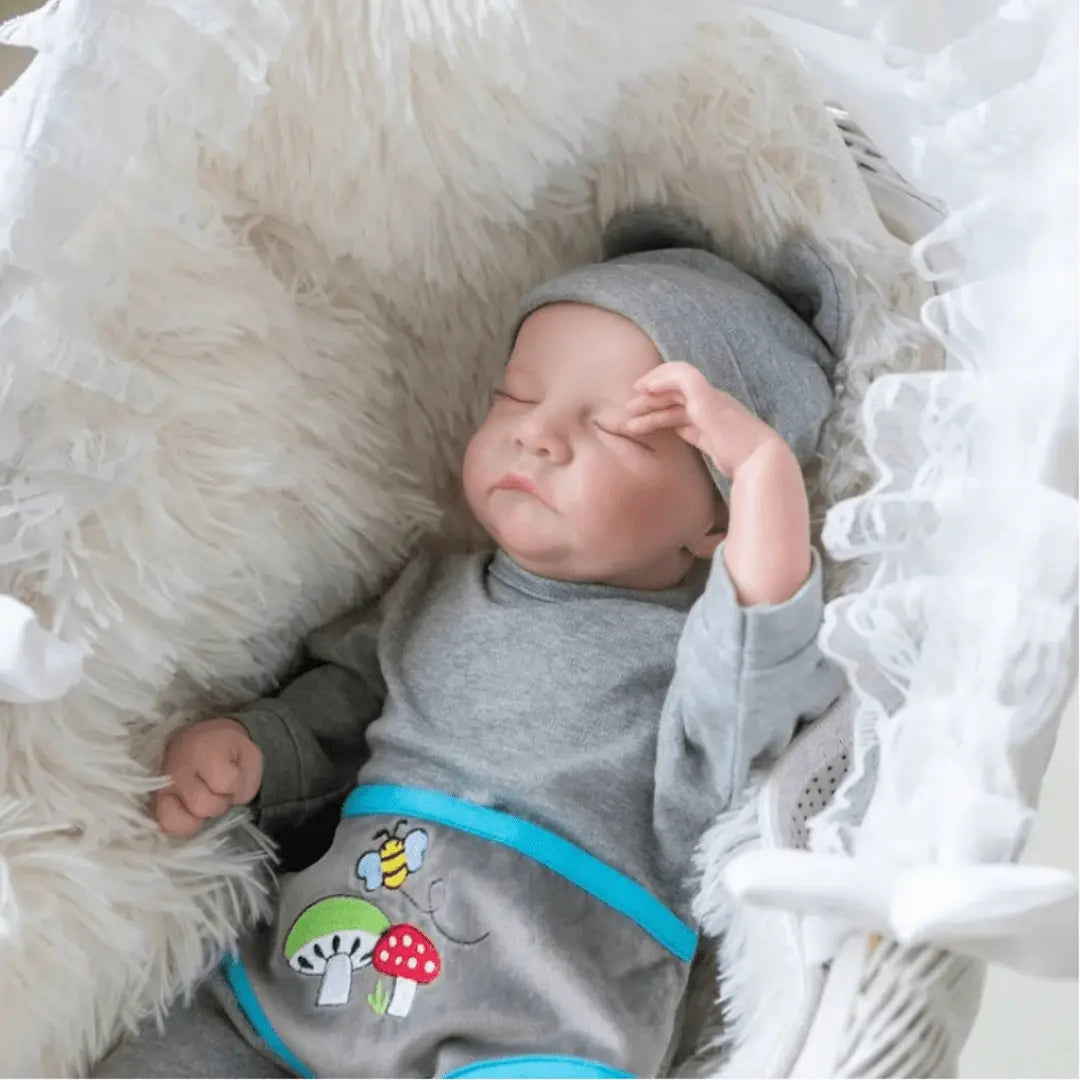 Muñeco Reborn recién nacido en silicona - Realista, suave y lista para regalar 🎁  GRATIS ACCESORIOS