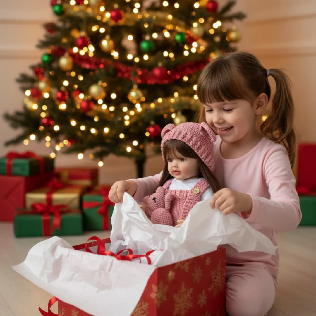 Muñeca Grande Bebé Reborn - Realista, suave y lista para regalar 🎁  GRATIS ACCESORIOS