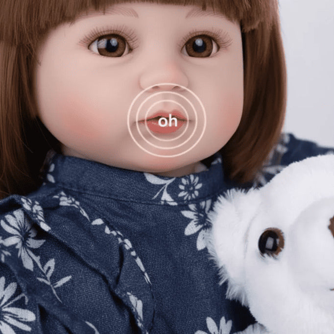 Muñeca de Aspecto Realista - Con Función de Sonido 🎁 GRATIS ACCESORIOS