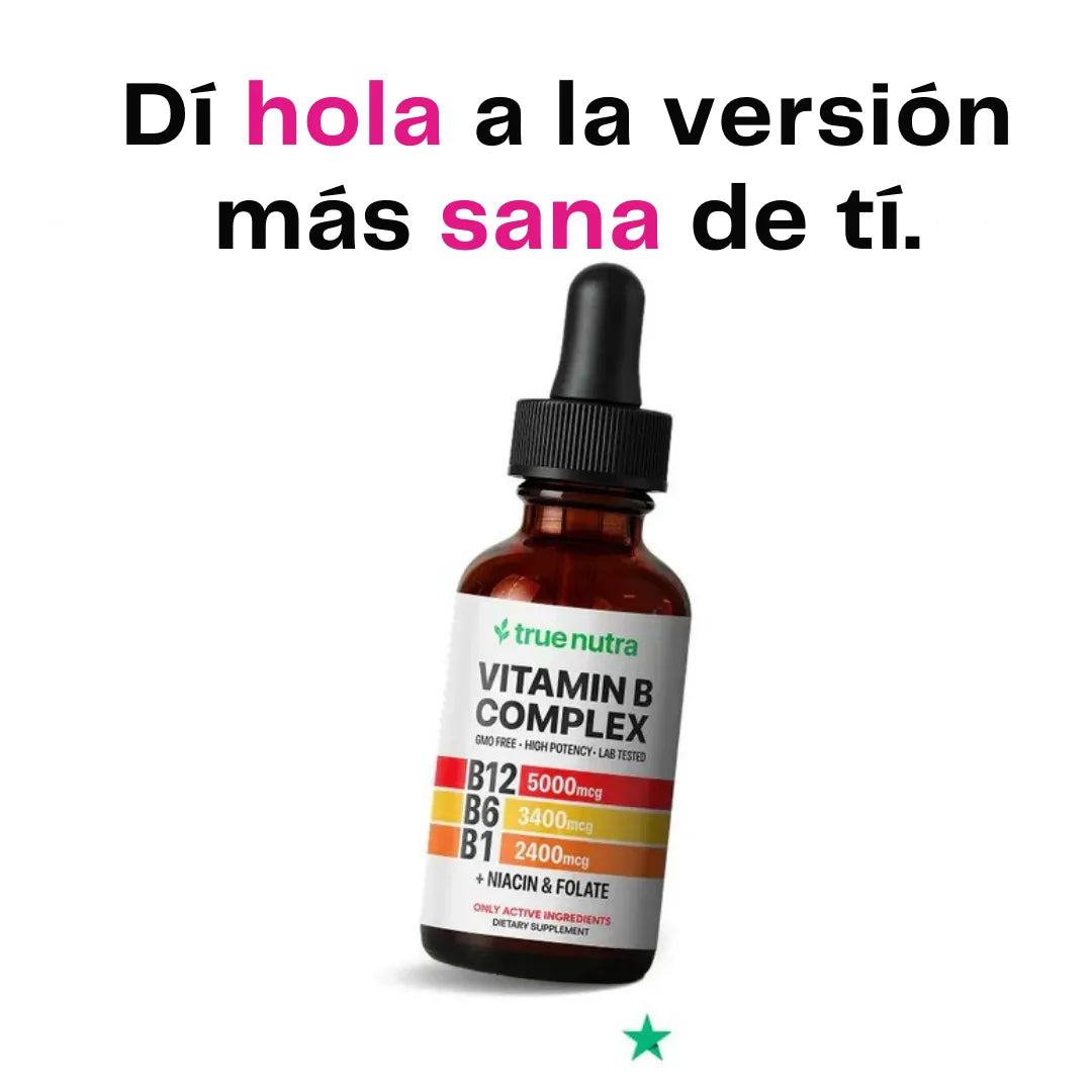 Complejo de Vitamina B 5 en 1 - Más Energía, Mejor Enfoque, Mejor Día 🎁DCTO POR HOY