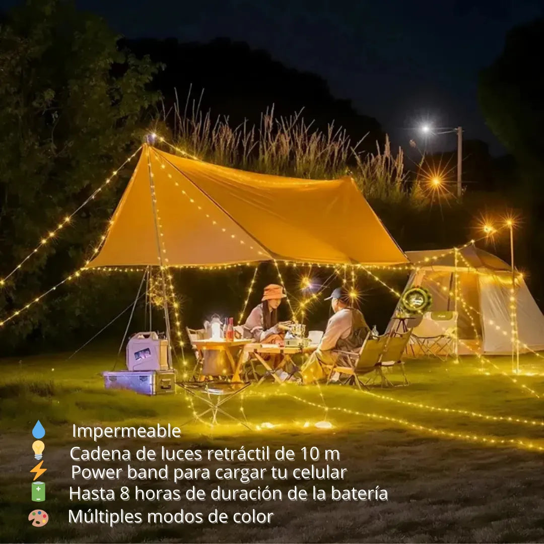 Luces LED LumiGlow - Ilumina tus aventuras con estilo y funcionalidad