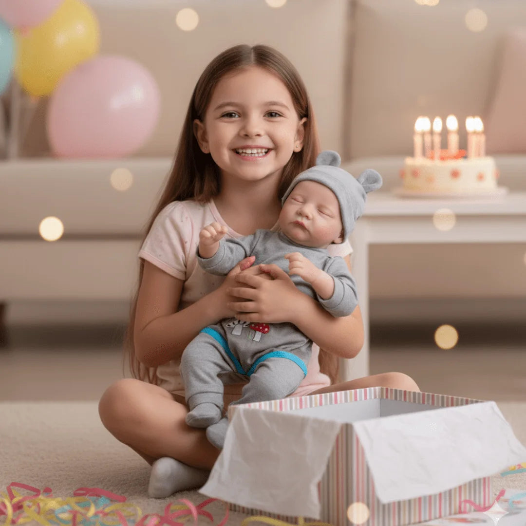 Muñeco Reborn recién nacido en silicona - Realista, suave y lista para regalar 🎁  GRATIS ACCESORIOS