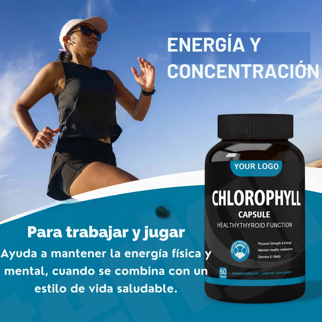 Cápsulas de clorofila - Limpia las toxinas y fortalece el sistema inmunológico 🎁 OFERTA POR HOY