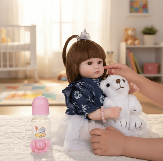Muñeca de Aspecto Realista - Con Función de Sonido 🎁 GRATIS ACCESORIOS