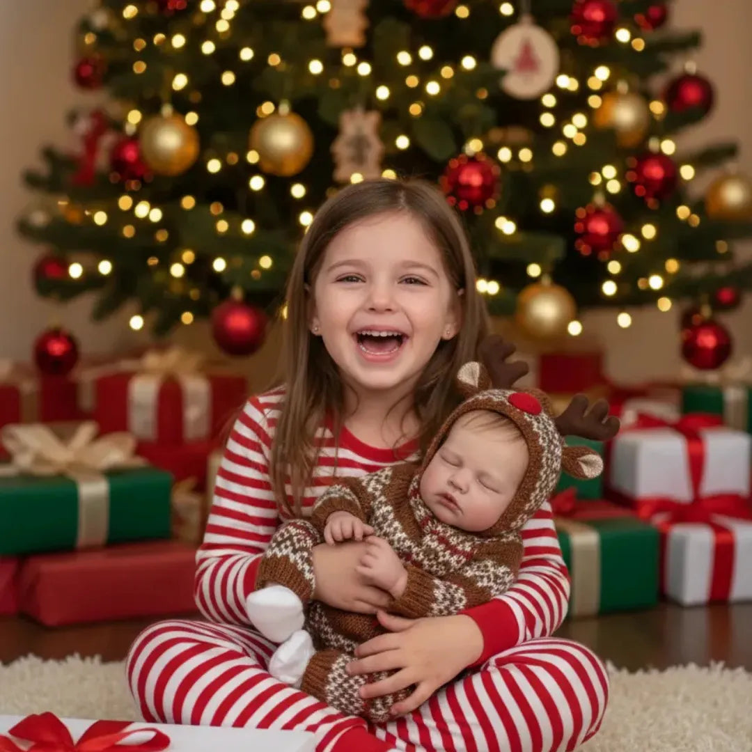 Muñeca Reborn recién nacida en silicona - Realista, suave y lista para regalar 🎁  GRATIS ACCESORIOS