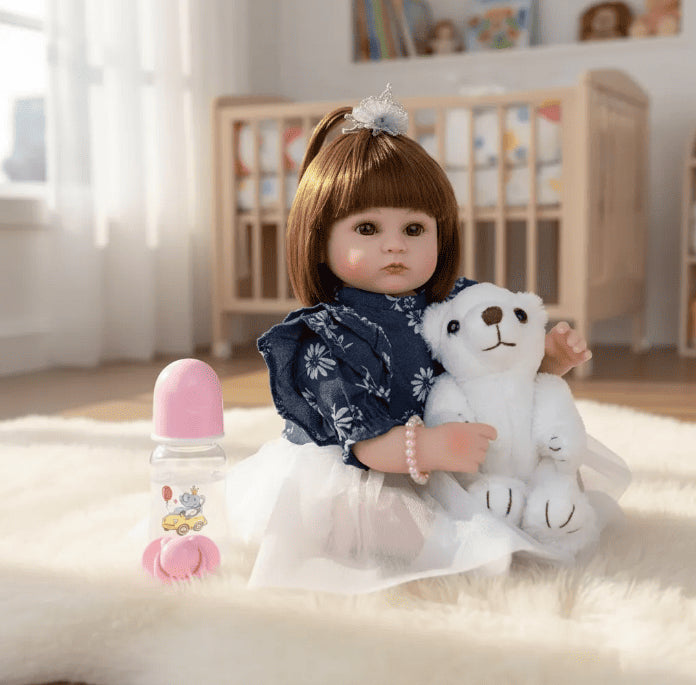 Muñeca de Aspecto Realista - Con Función de Sonido 🎁 GRATIS ACCESORIOS