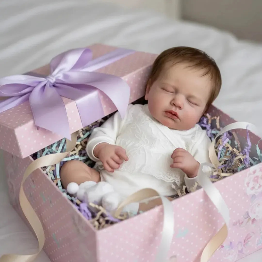Muñeca Reborn recién nacida en silicona - Realista, suave y lista para regalar 🎁  GRATIS ACCESORIOS