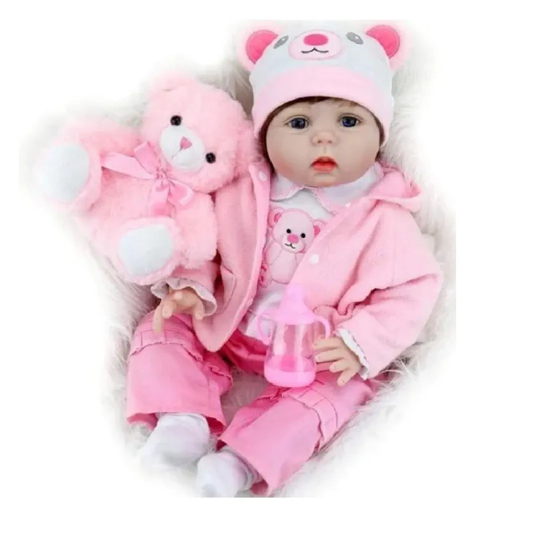 Muñeca Realista recién nacida - La compañera tierna y suave para jugar 🎁 GRATIS ACCESORIOS