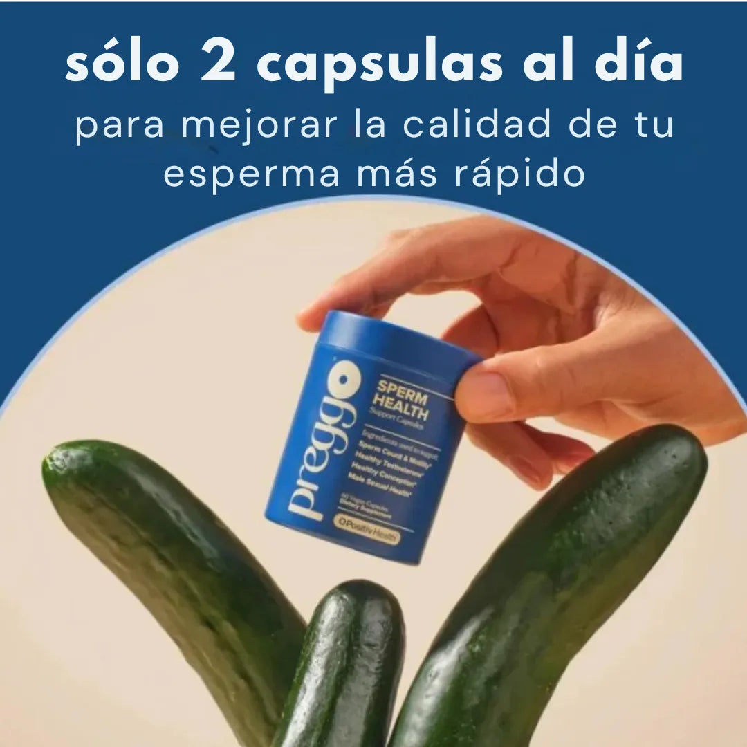 Cápsulas de soporte para la sexualidad masculina - Mejora el volumen y la calidad de tu esperma y recupera tu confianza 🎁HOY 50% DCTO