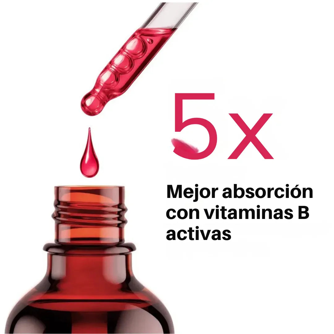 Complejo de Vitamina B 5 en 1 - Más Energía, Mejor Enfoque, Mejor Día 🎁DCTO POR HOY