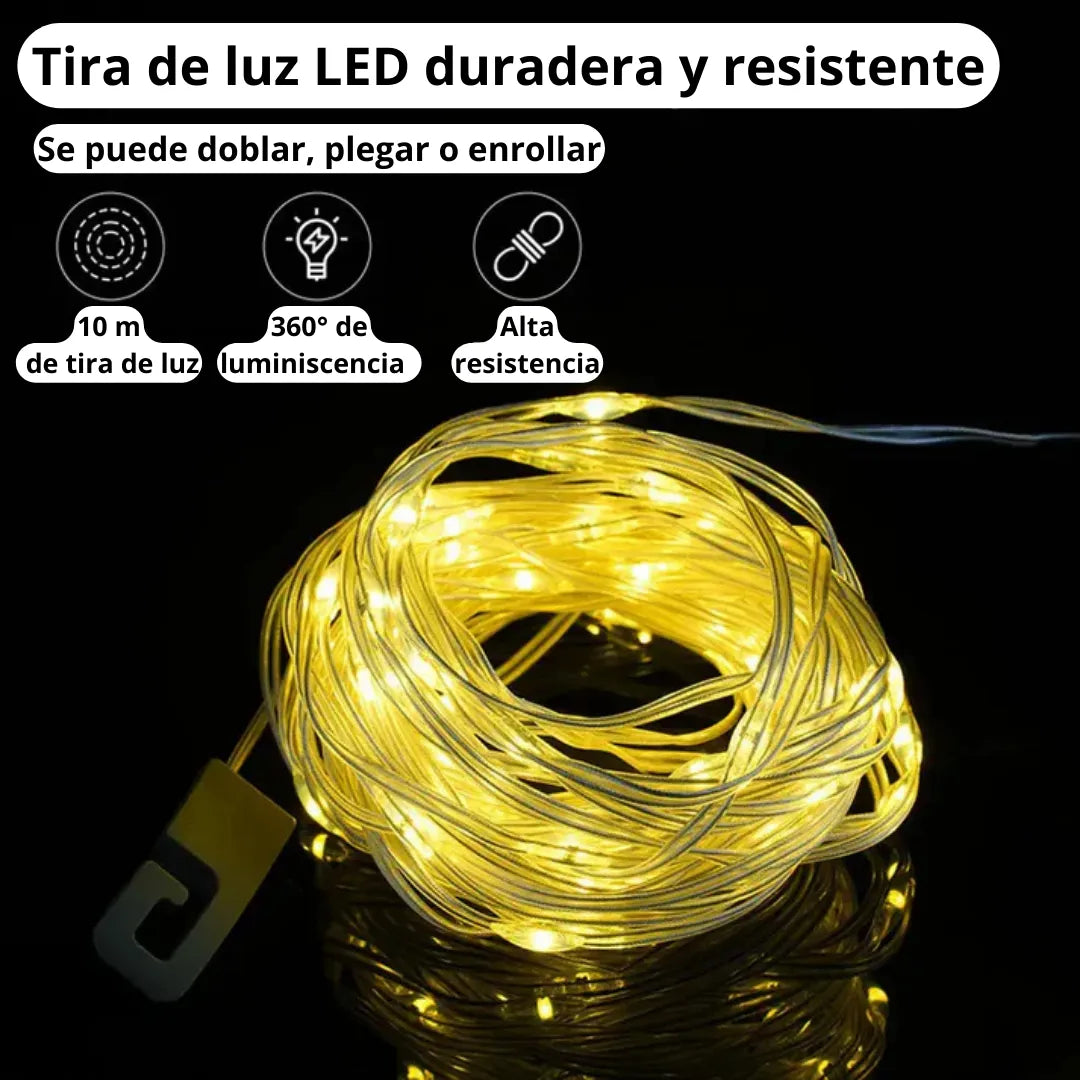 Luces LED LumiGlow - Ilumina tus aventuras con estilo y funcionalidad