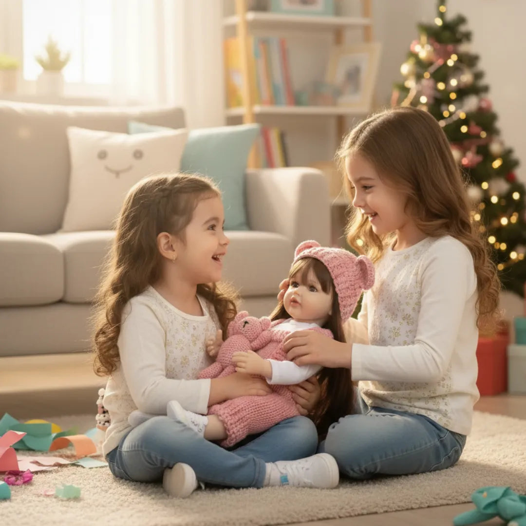 Muñeca Grande Bebé Reborn - Realista, suave y lista para regalar 🎁  GRATIS ACCESORIOS