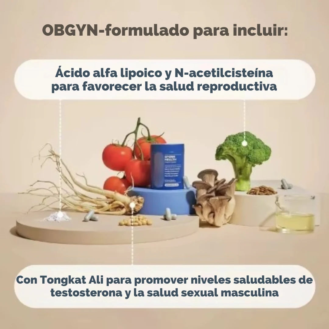 Cápsulas de soporte para la sexualidad masculina - Mejora el volumen y la calidad de tu esperma y recupera tu confianza 🎁HOY 50% DCTO