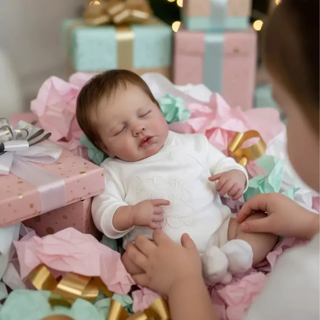 Muñeca Reborn recién nacida en silicona - Realista, suave y lista para regalar 🎁  GRATIS ACCESORIOS