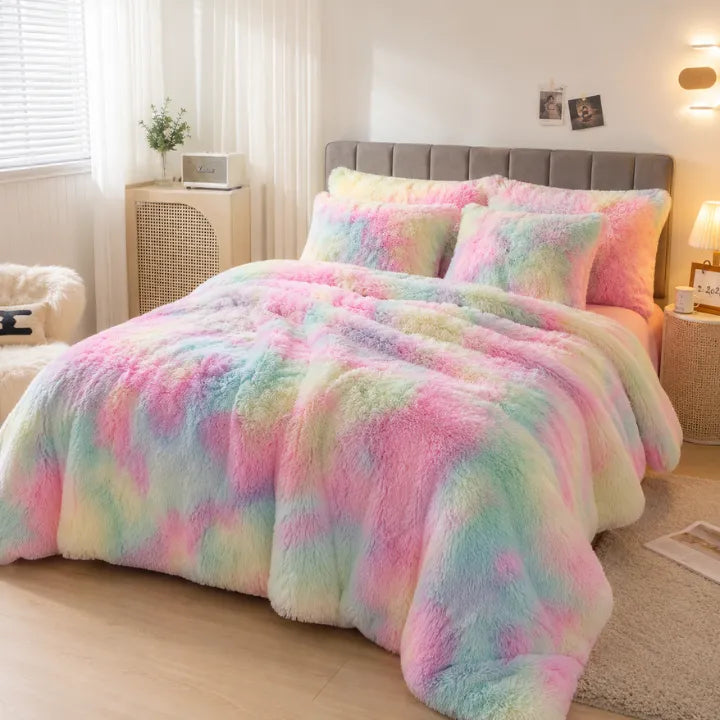 Cubrelecho Peluche cama doble - Transforma tu habitación aburrida en un espacio elegante, cómodo y lleno de confort