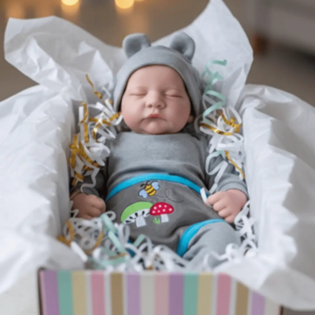 Muñeco Reborn recién nacido en silicona - Realista, suave y lista para regalar 🎁  GRATIS ACCESORIOS