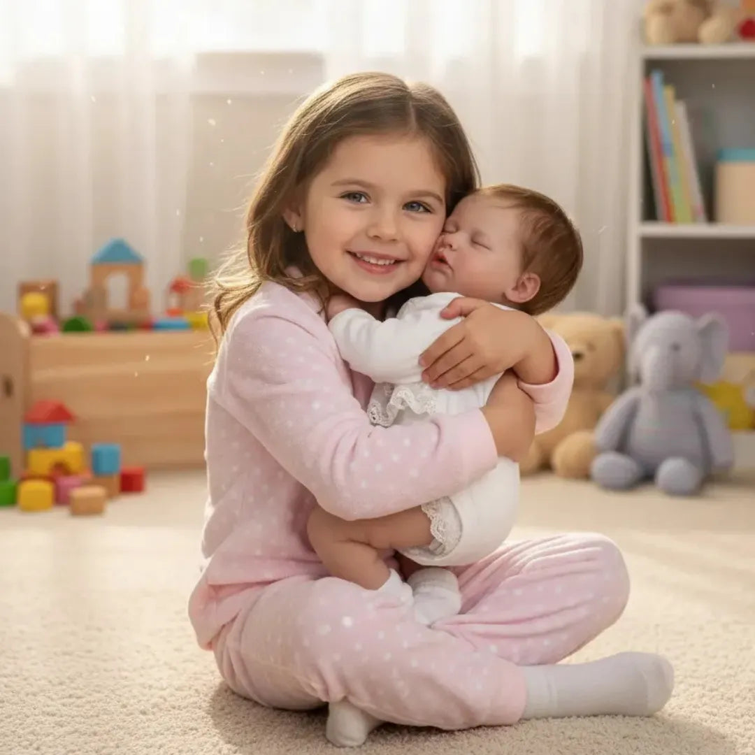 Muñeca Reborn recién nacida en silicona - Realista, suave y lista para regalar 🎁  GRATIS ACCESORIOS