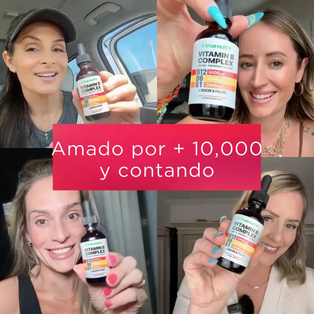Complejo de Vitamina B 5 en 1 - Más Energía, Mejor Enfoque, Mejor Día 🎁DCTO POR HOY