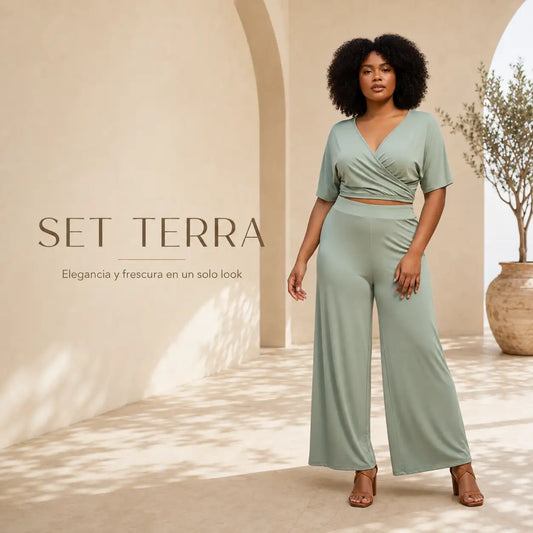 SET TERRA - El outfit completo para verte elegante sin complicarte.
