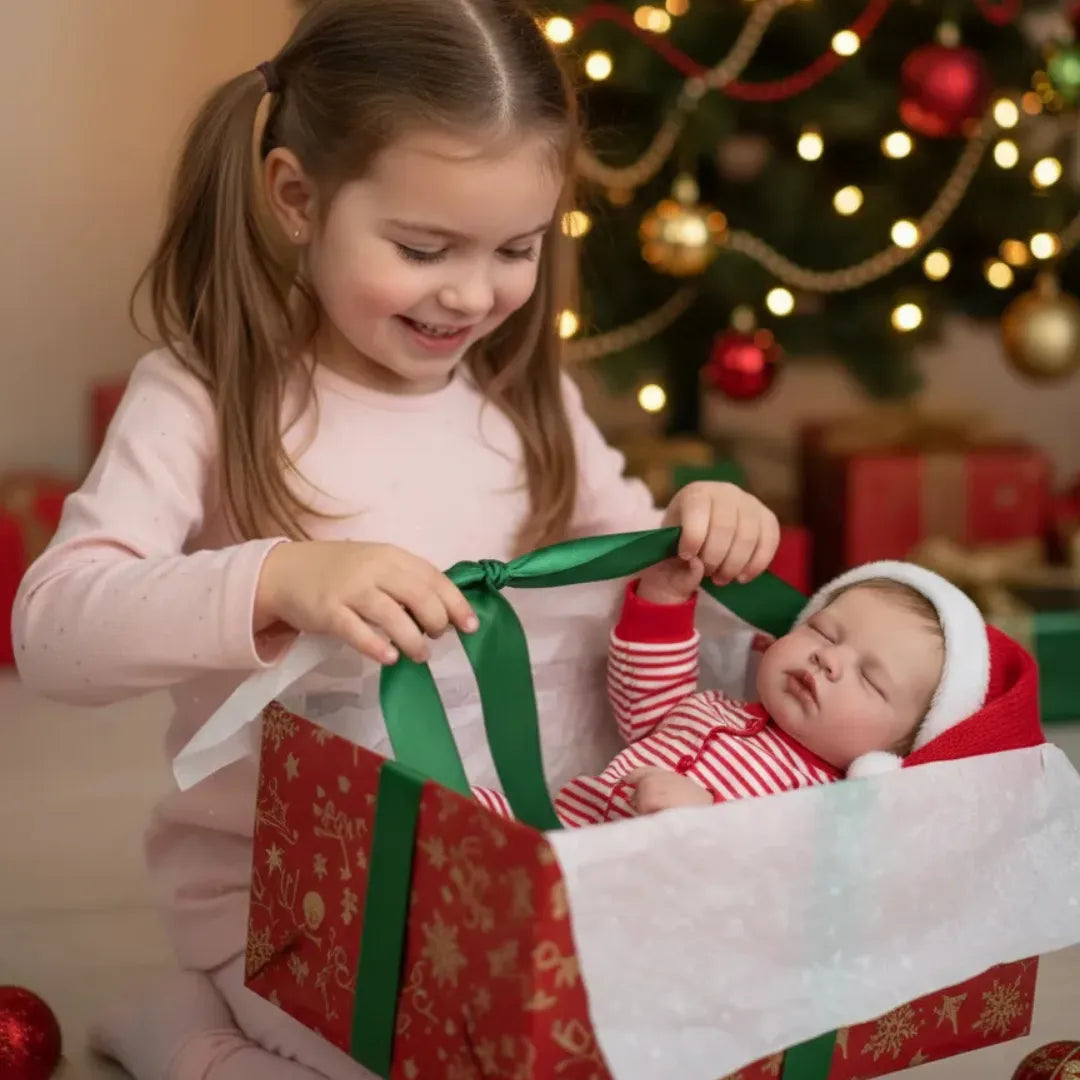 Muñeca Reborn recién nacida en silicona - Realista, suave y lista para regalar 🎁  GRATIS ACCESORIOS