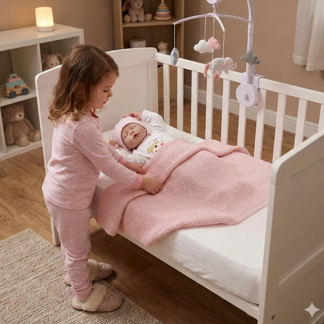 Muñeca Realista recién nacida - Suave y tierna para jugar 🎁 GRATIS ACCESORIOS