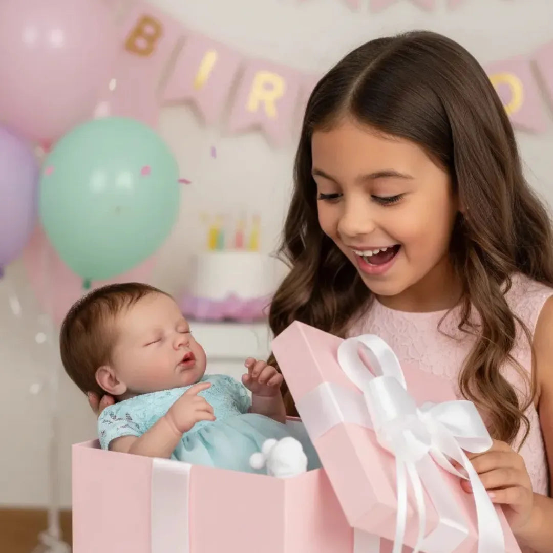 Muñeca Reborn recién nacida en silicona - Realista, suave y lista para regalar 🎁  GRATIS ACCESORIOS