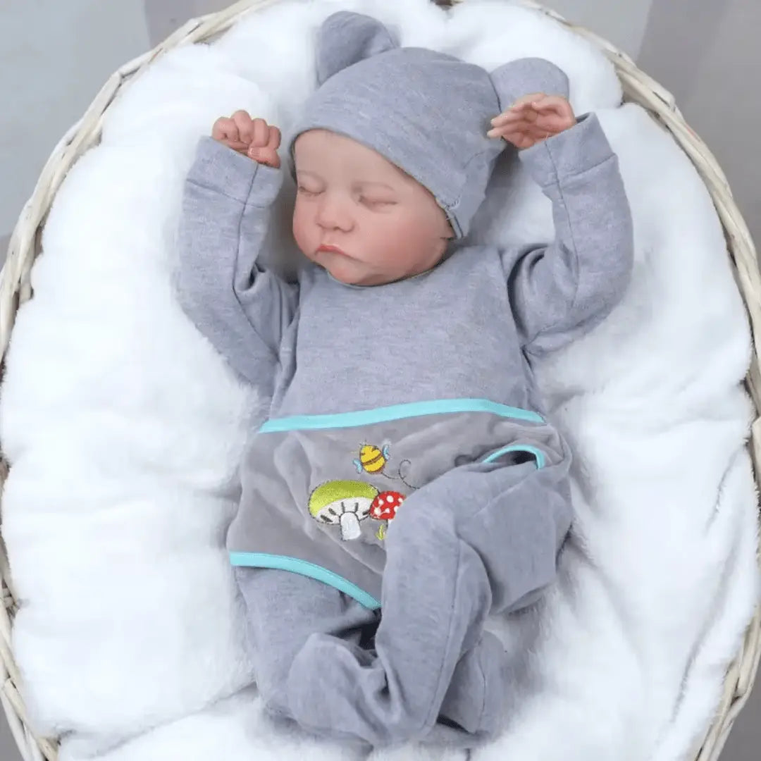 Muñeco Reborn recién nacido en silicona - Realista, suave y lista para regalar 🎁  GRATIS ACCESORIOS