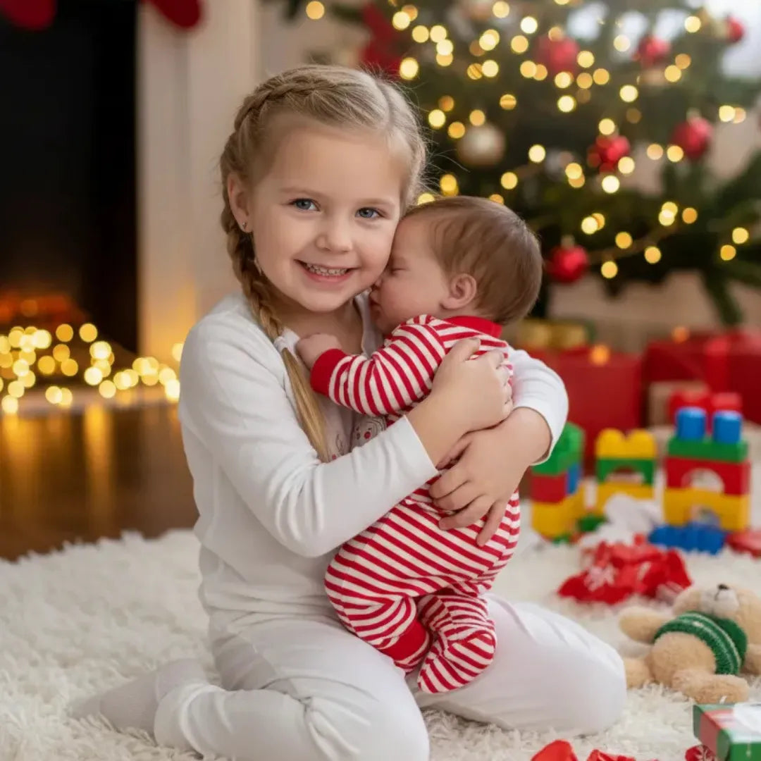 Muñeca Reborn recién nacida en silicona - Realista, suave y lista para regalar 🎁  GRATIS ACCESORIOS