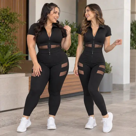 Set Milán - Blusa + Pantalón - Luce una figura más estilizada sin sacrificar tu comodidad! TK