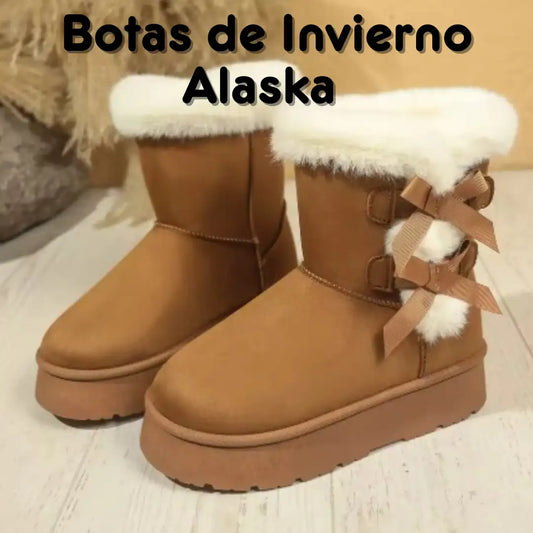 Botas de Invierno Alaska - Pies calienticos, cómodos y con estilo todo el día.🎁Solo hoy: 50% DESCUENTO.