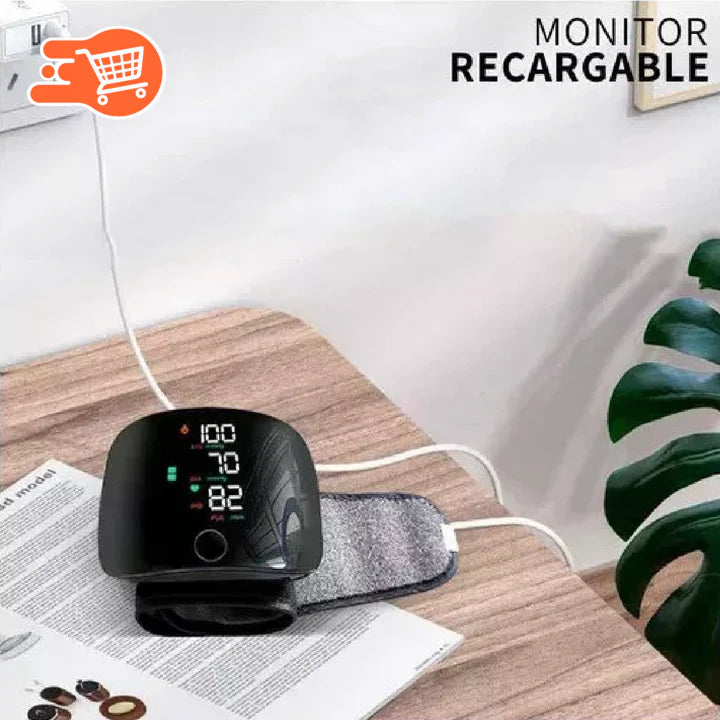 Tensiómetro de muñeca recargable - PulsoFit