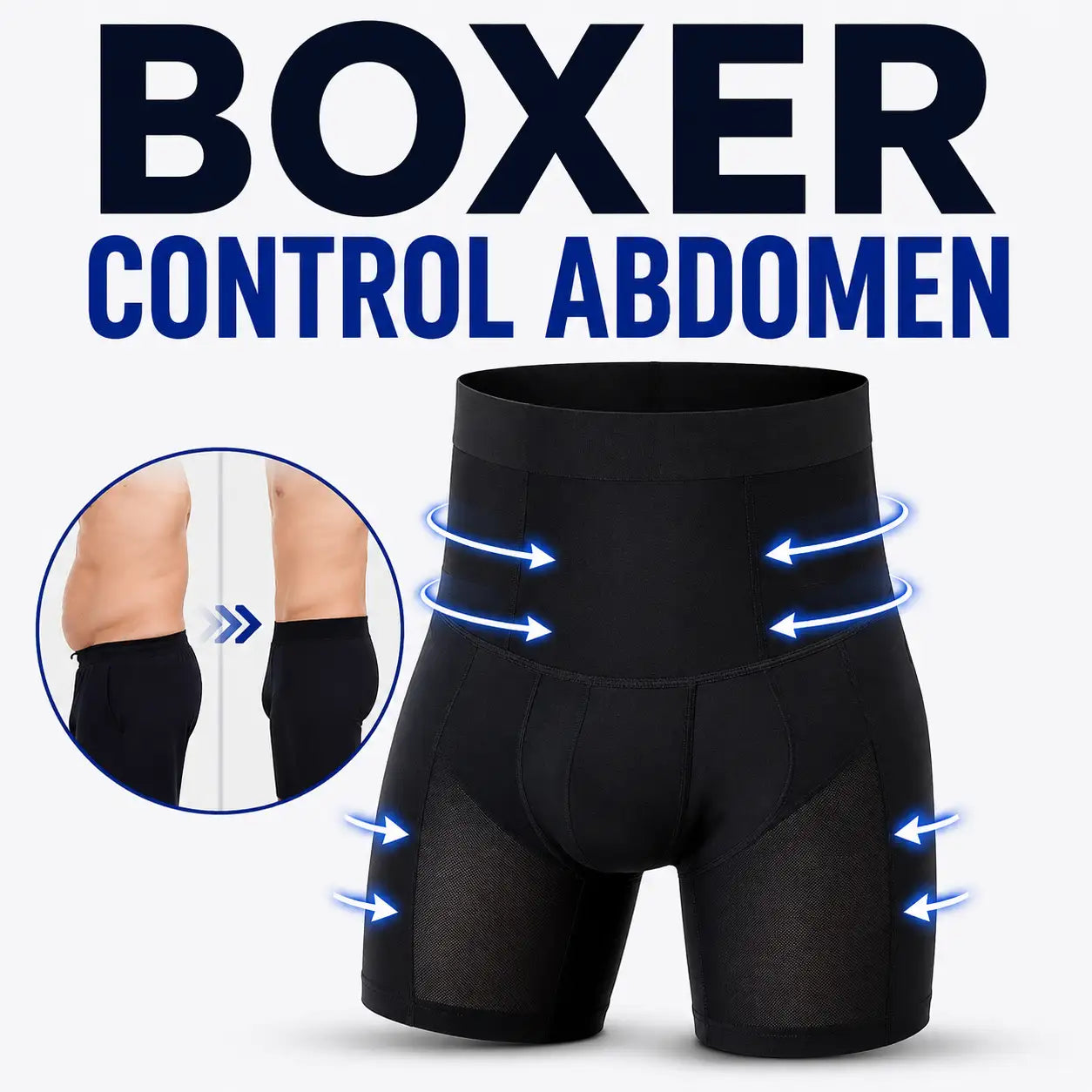 boxer control abdomen - Simplemente la ropa se ajusta mucho mejor!
