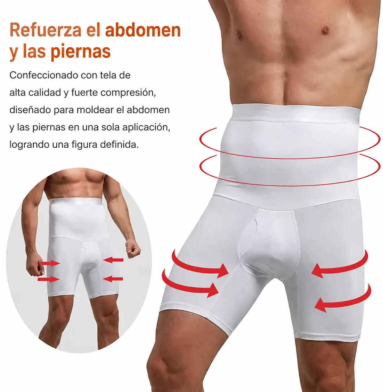 boxer control abdomen - Simplemente la ropa se ajusta mucho mejor!