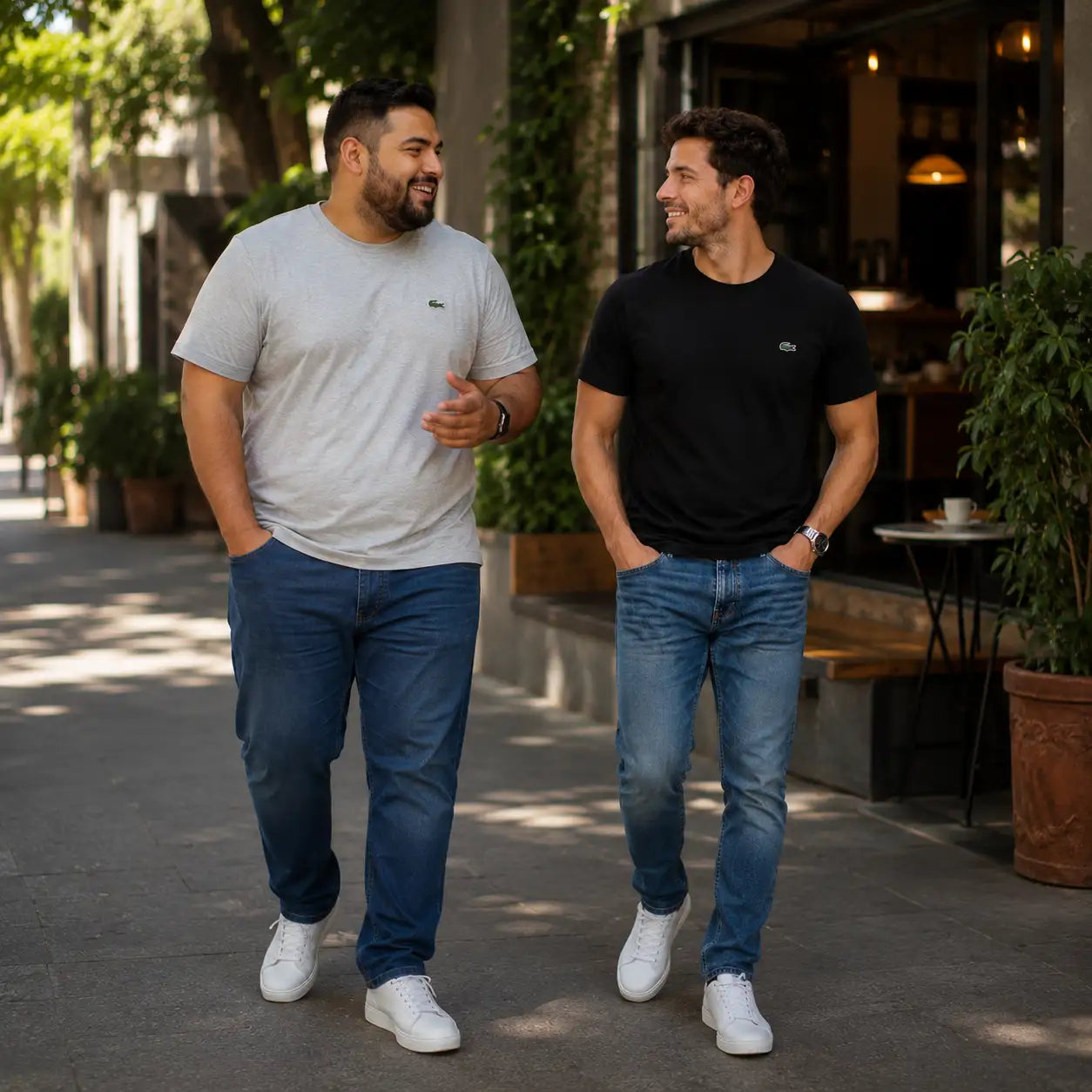 PAGA 1 LLEVA 3 - Camiseta Lacoste tela fria tipo premium- frescura, estilo y comodidad en cualquier ambiente.