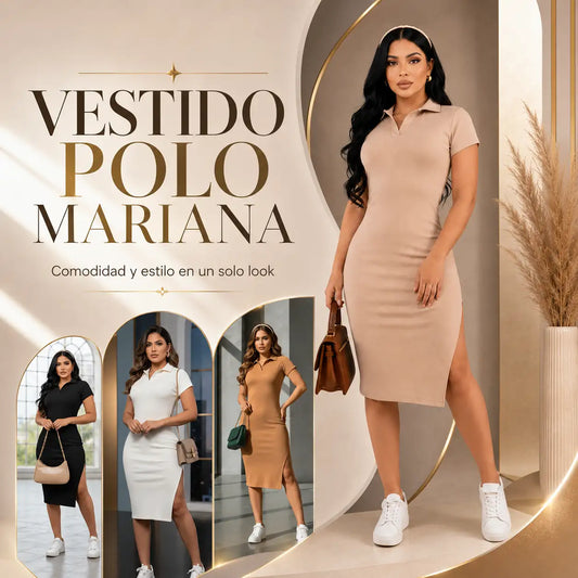 VESTIDO POLO MARIANA - Look elegante sin sentirse demasiado formal.
