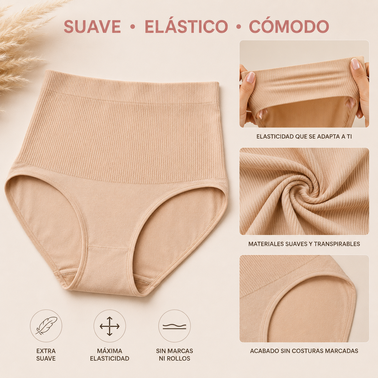 PANTY MOLDEADOR TIPO HILO - Moldea tu figura sin que nadie lo note!