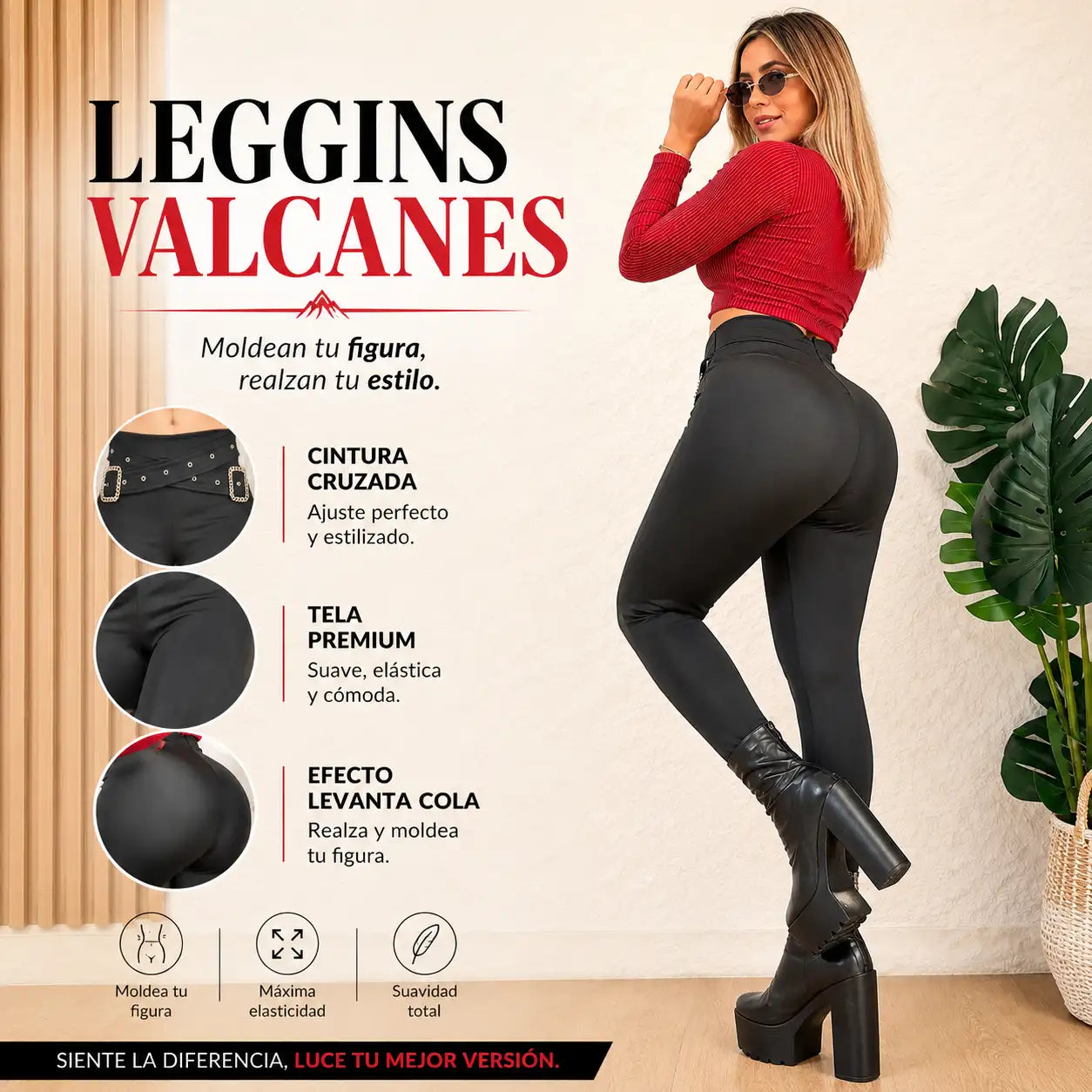 LEGGINS VALCANES- moldea tu figura, realza tu estilo!