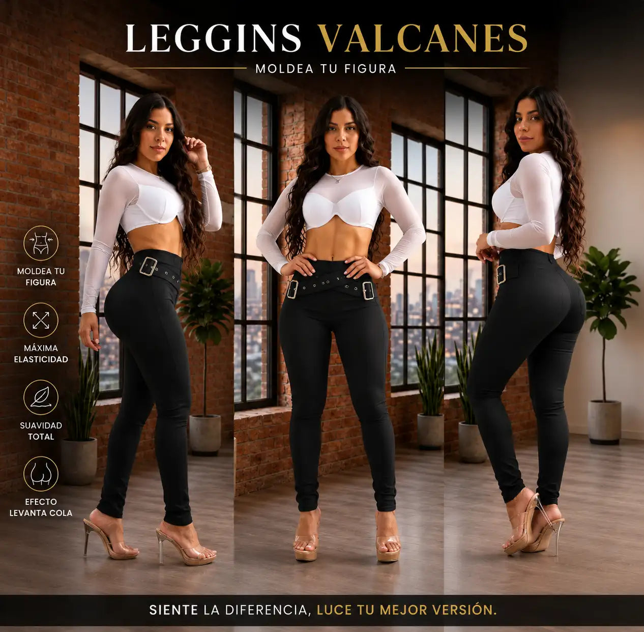 LEGGINS VALCANES- moldea tu figura, realza tu estilo!