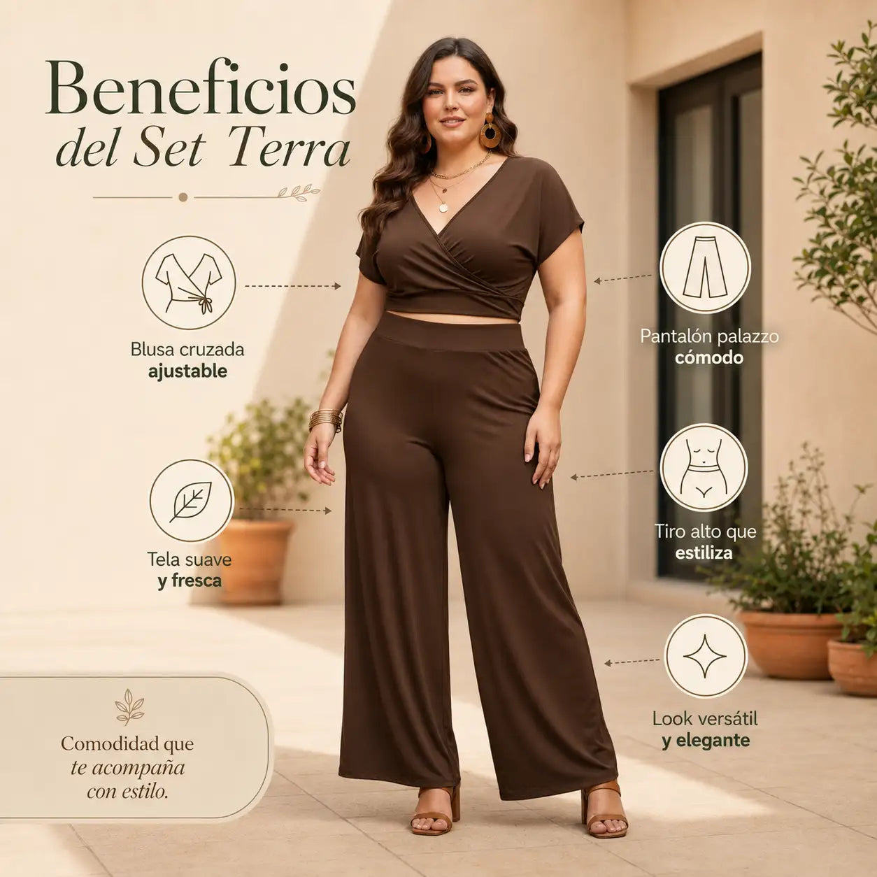 SET TERRA - El outfit completo para verte elegante sin complicarte.